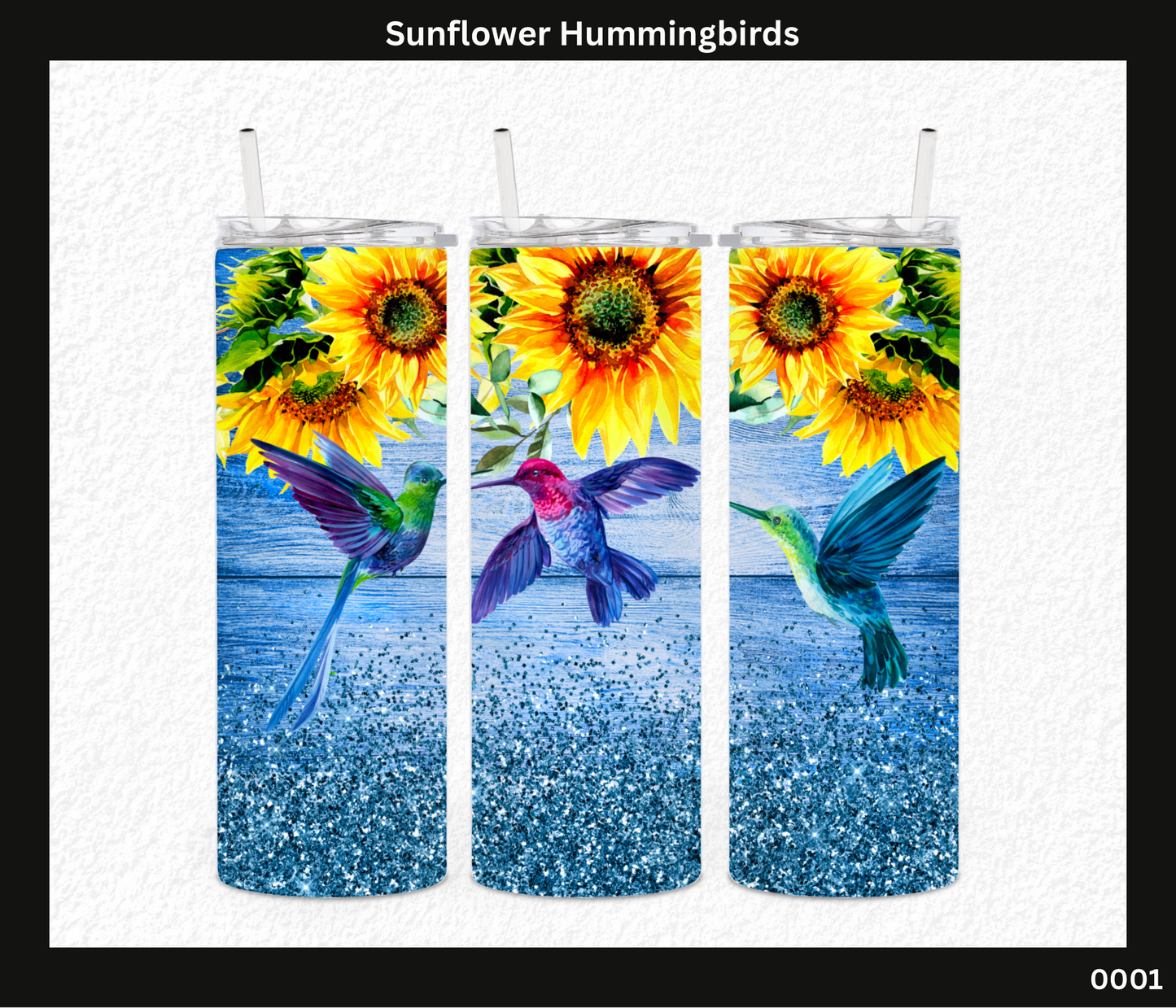 Sunflower Hummingbirds