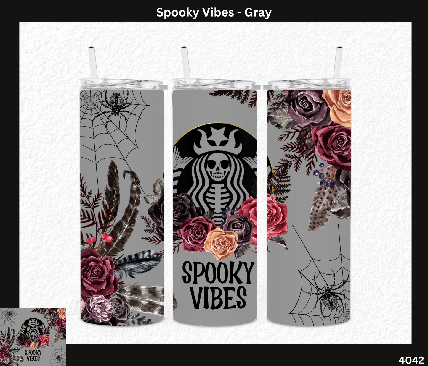 Spooky Vibes - Gray