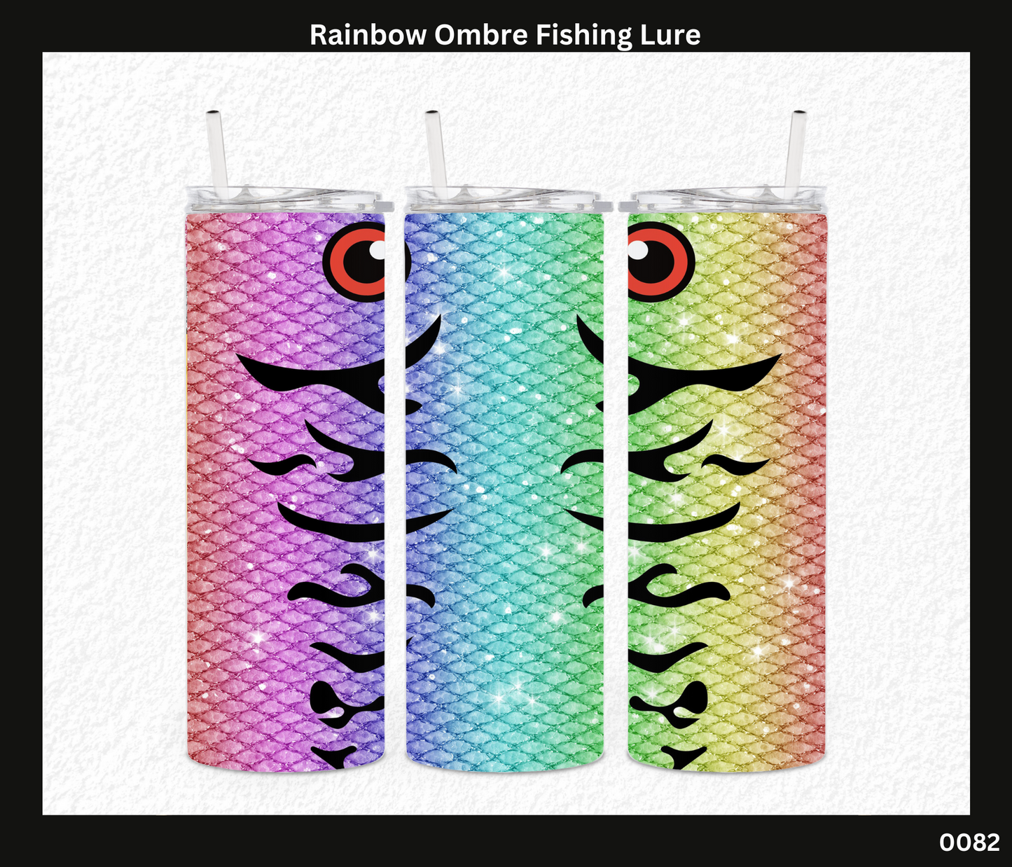 Rainbow Ombré Fishing Lure
