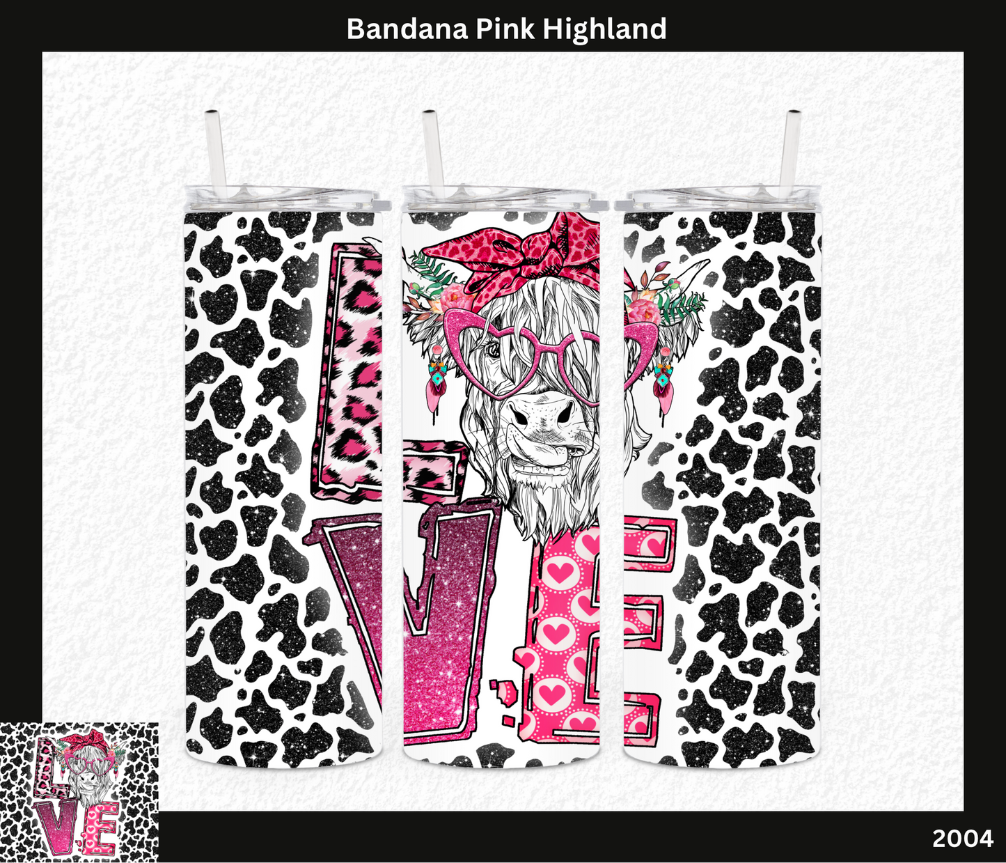 Bandana Pink Highland