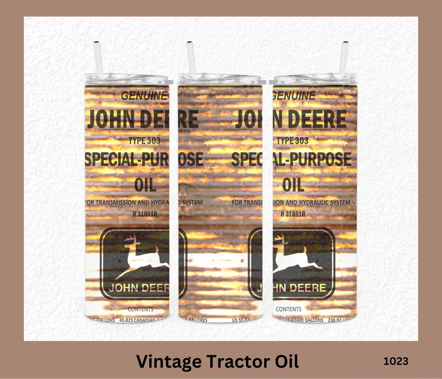 Vintage Tractor Oil