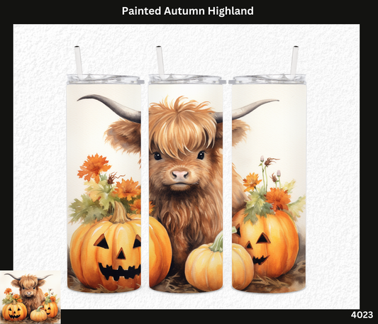 Painted Autumn Highland