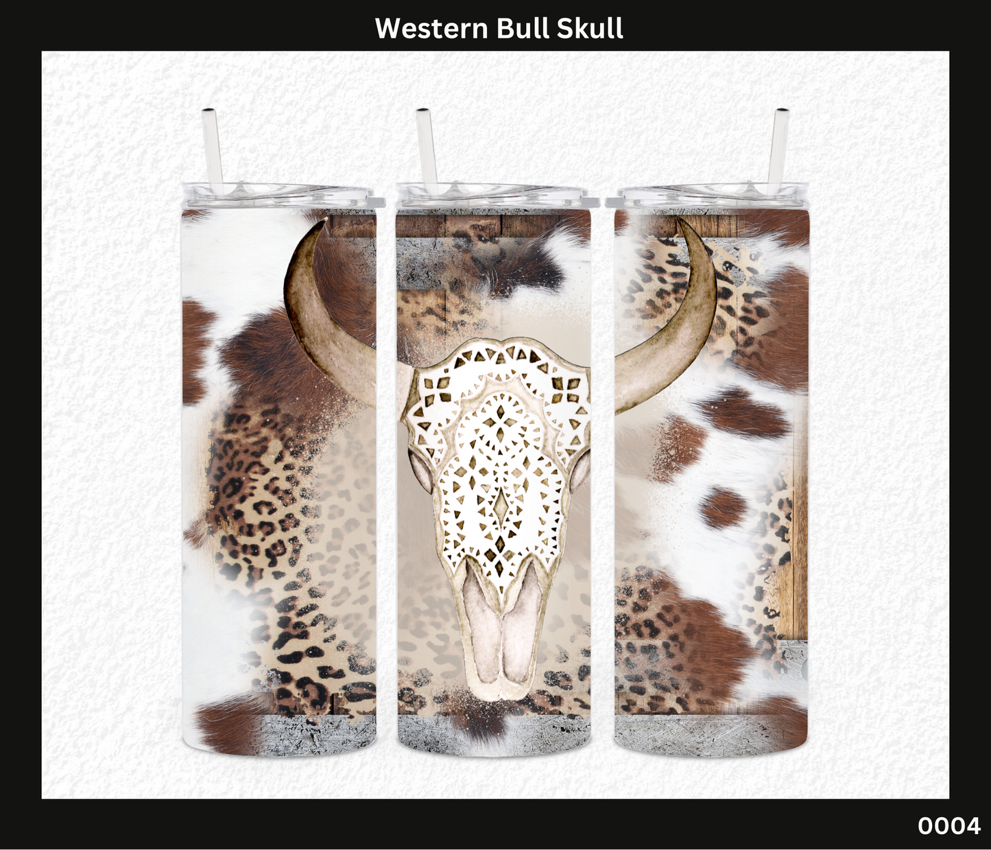 Western Bull Skull