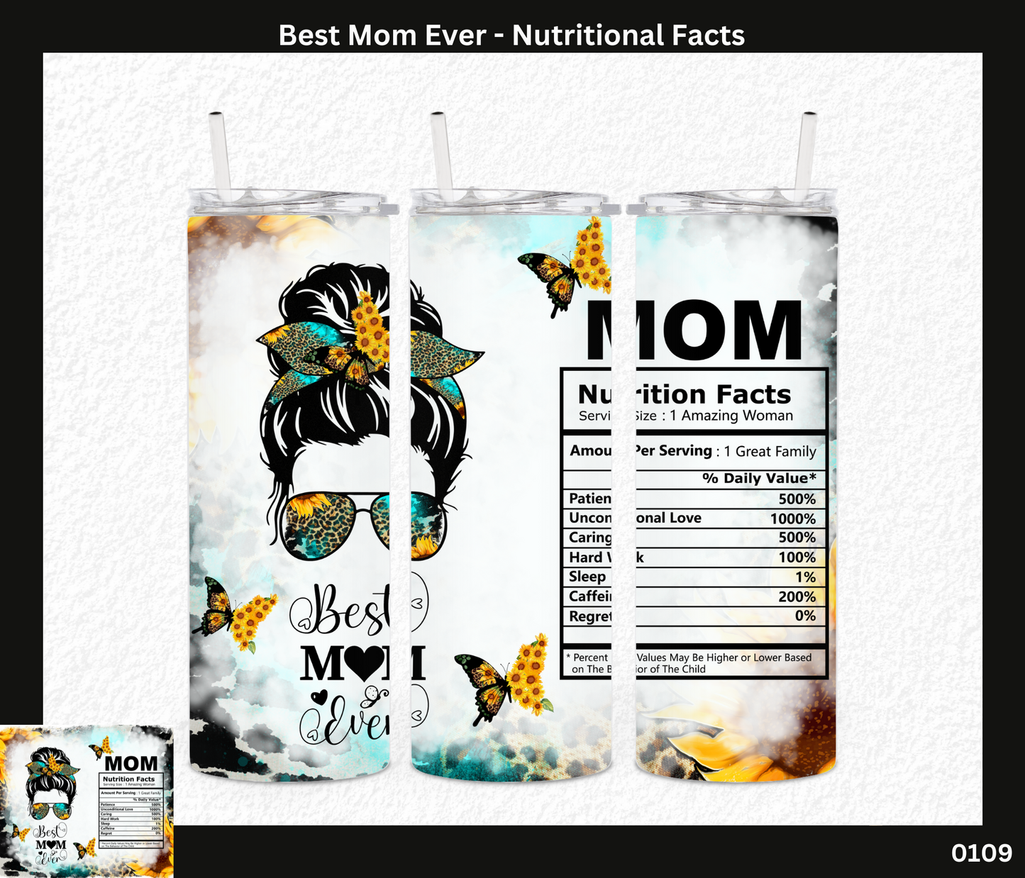 Best Mom Ever - Nutritional Facts